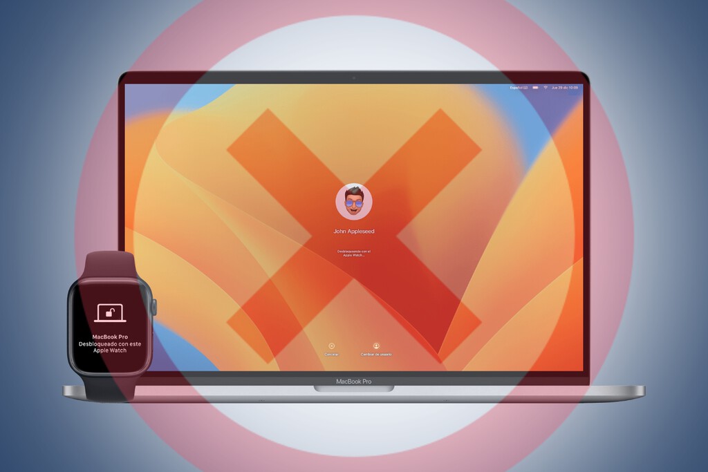 Desbloquear el Mac con el Apple Watch es la vía más rápida... hasta que da error. Así logro solucionarlo cuando me falla 