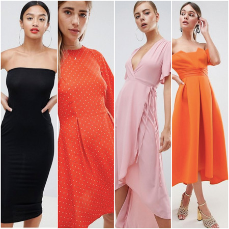 9 vestidos de invitada por menos de 35 euros en ASOS
