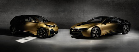 BMW i8 e i3 Starlight, electricidad con una capa de oro de 24 quilates