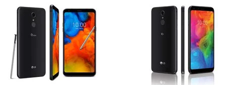 LG Q Stylus (左) と LG Q7 (右)、出生時に離れ離れになった