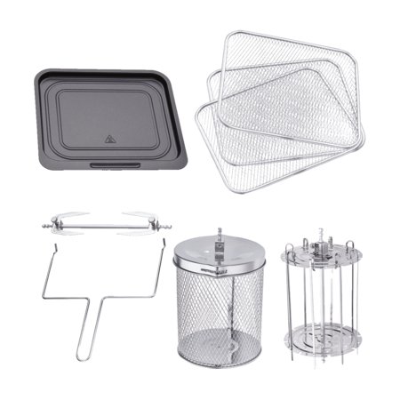 Freidora De Aire Caliente Multifuncion 1