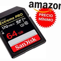 Nuevo precio mínimo en Amazon para los 64 GB SDXC de la SanDisk Extreme PRO: ahora por sólo 16,49 euros