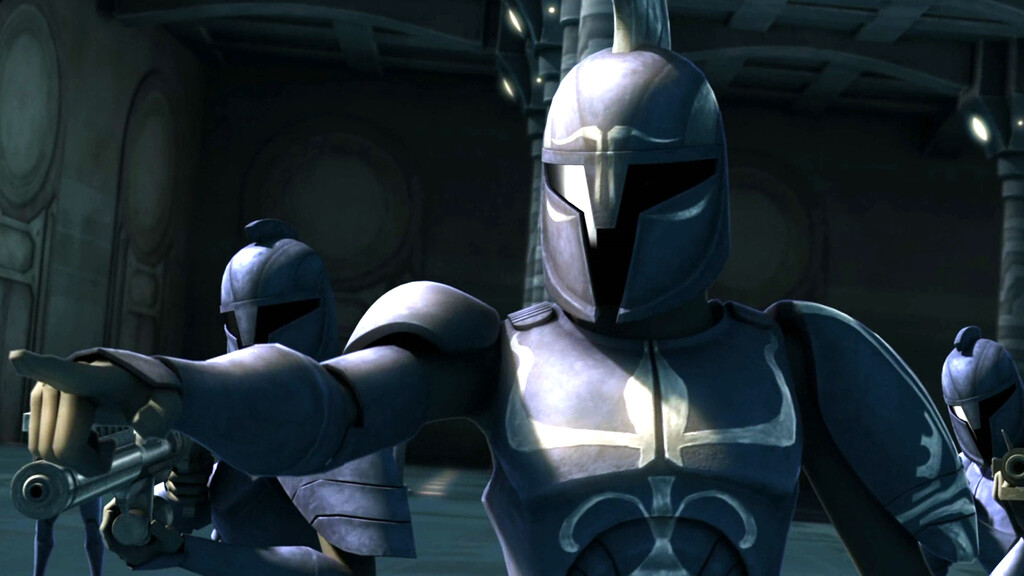 Quiénes son los extraños guardias que vimos en Star Wars: La Amenaza Fantasma y cuál era su función en Coruscant Quiénes son los extraños guardias que vimos en Star Wars: La Amenaza Fantasma y cuál era su función en Coruscant