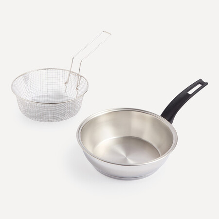 Sarten Freidora Con Cestillo El Corte Ingles