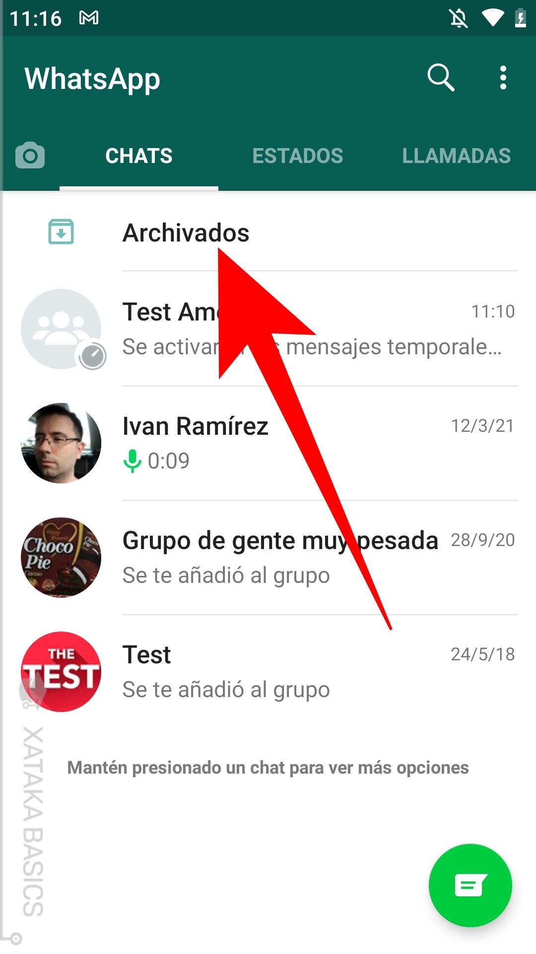 Cómo mantener los chats archivados en WhatsApp