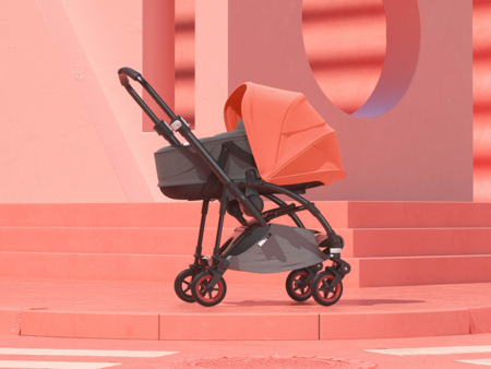 El Bugaboo Bee5 se renueva con una edición limitada color Coral: optimismo en el cochecito de bebé más urbano
