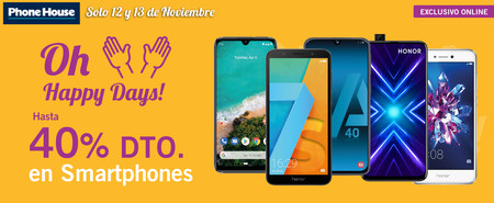 Los iPhone de la Outlet de Phone House están rebajados por los ‘Oh Happy Days!’del 12 al 13 de noviembre