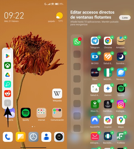 Barra Lateral Xiaomi