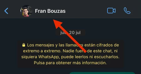 whatsapp 名前 会話 チャット iPhone