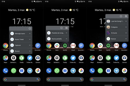 以前は、長押ししてアプリのショートカットにアクセスしていました。最新のアップデートにより、Pixel はプレッシャーによってそれを実行できるようになりました。