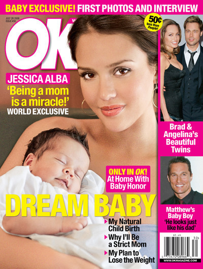 Jessica Alba y su hija en exclusiva