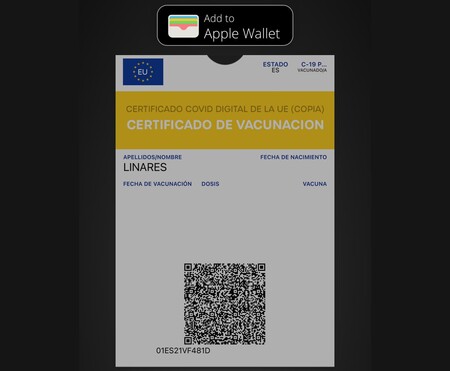 Certificado Covid Google Pay Apple Pay