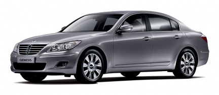 Hyundai desvela del Hyundai Genesis en Corea