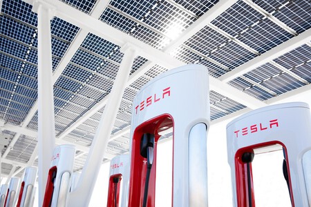 Estación de supercargadores de Tesla