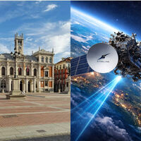 Valladolid confía en los satélites de Starlink para una prueba única en España