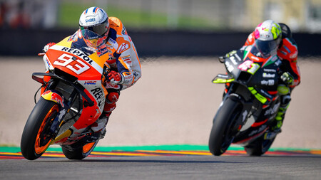 Aleix Espargaró lo tiene claro: "Marc Márquez es el mejor piloto de la historia de MotoGP, delante de Valentino Rossi"