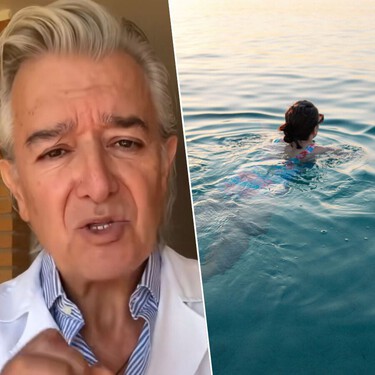 Jesús Vázquez, médico nutricionista: "Bañarte en el mar 30 minutos aumenta el gasto energético del cuerpo mucho más de lo que parece" 