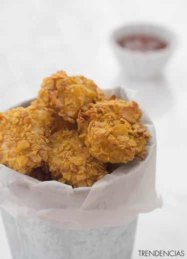 Receta de Nuggets light al horno