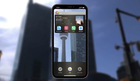 La realidad aumentada se lleva todo el protagonismo en este nuevo concepto de iOS