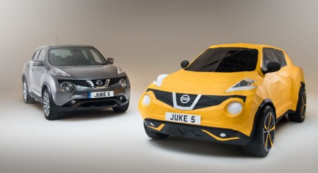 Video: ¿Hoy te sientes creativo? Hagamos un Nissan Juke de papel, escala 1:1