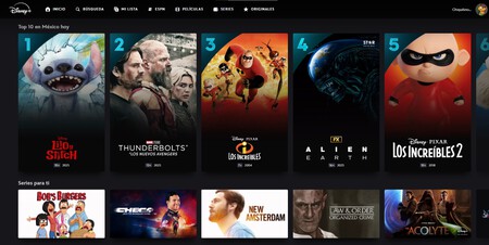 Contenidos Exclusivos Disney Plus Mexico