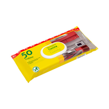 Toallitas Limpiadoras Desengrasantes De Cocina Bosque Verde