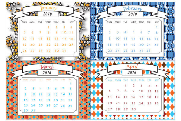 Calendario fiscal del mes de abril