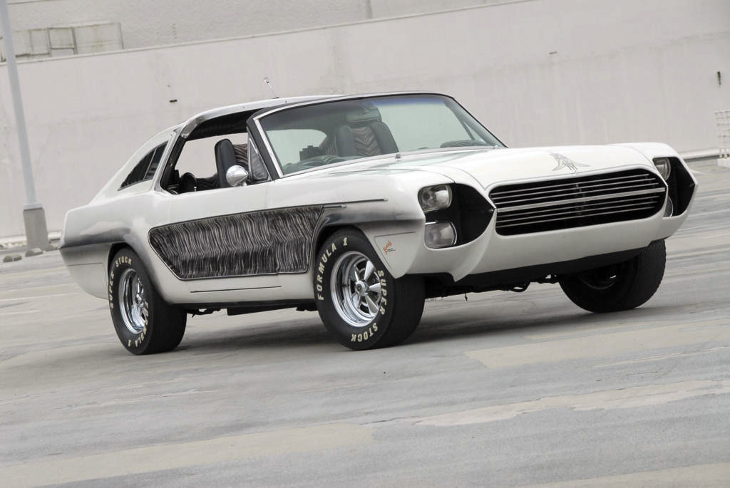 Recordando a... Mustang Zebra, uno de los autos más extraños que han aparecido en la pantalla grande