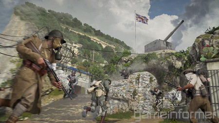Call of Duty WWII: 20 minutos de gameplay en Gibraltar, uno de los mapas que veremos en la beta