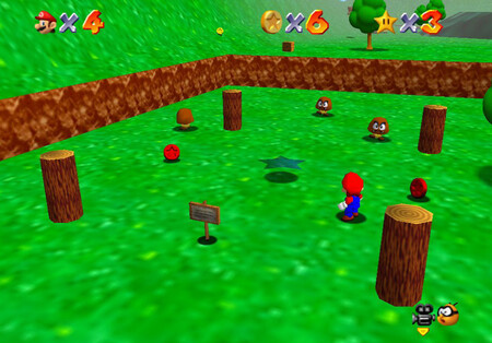 Super Mario 64: cómo conseguir la estrella Find the Eight Red Coins de Bob-omb Battlefield