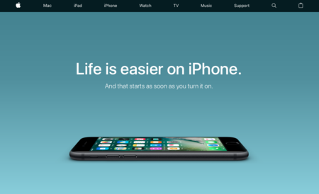 Apple renueva su sitio web 'Switch' para animar a los usuarios de Android a dar el salto a iOS