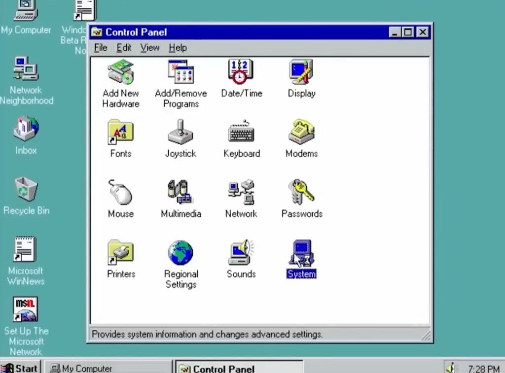 Había una opción de reinicio en Windows 95 que no muchos conocían, y ...