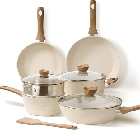 Oslife Bateria De Cocina Ceramica Mexico