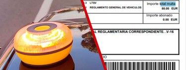 La DGT puso la primera multa por no usar la V16 dos días antes de asegurar que no sancionaría los primeros días