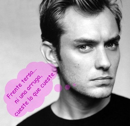 Jude Law se gasta 2500 euros en cremas antiarrugas