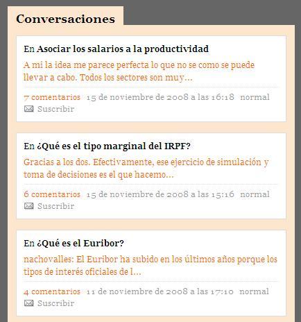 conversaciones