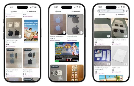 Pegatinas Wallapop