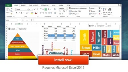 Infogr.am se integra con Excel 2013 para crear infografías fácilmente