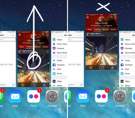 Cerra una app