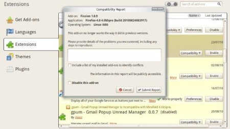 Habilita cualquier extensión en Firefox 4 beta sin tocar el about:config