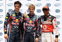 Enésima pole position de Sebastian Vettel