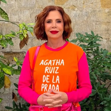 Ágatha Ruiz de la Prada: “Ahora la gente va en zapatillas porque quiere comodidad. Las mujeres quieren hacer de todo y, para hacer de todo, hay que ir en zapatillas"