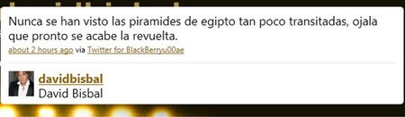 Bisbalete, si no sabes twittear, pa' que te metes