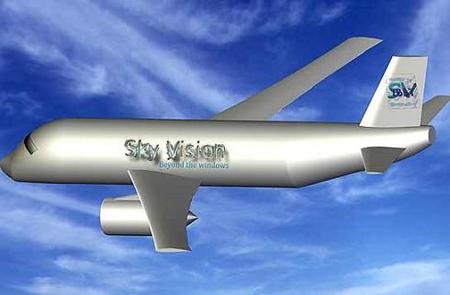 ¿Aviones sin ventanas para combatir las emisiones de gases contaminantes?