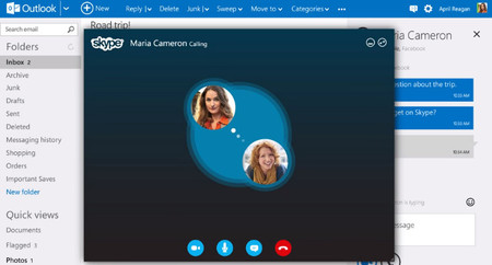 La futura integración de Skype con Outlook.com se deja ver en vídeo