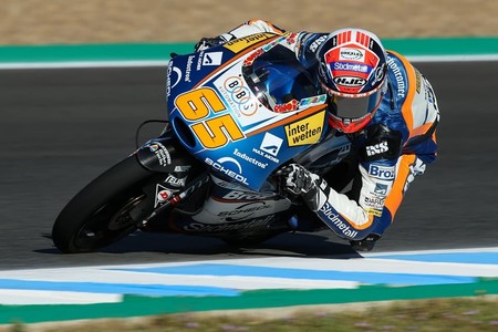 Philipp Oettl marca el mejor tiempo en una ajustada FP2 de Moto3 en Sachsenring