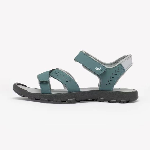 Sandalias de montaña y trekking Mujer NH100 verde
