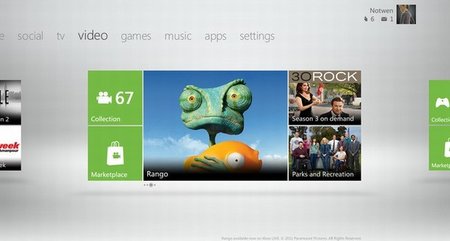 Nuevo vídeo filtrado del dashboard de la Xbox 360 tras la próxima actualización de otoño