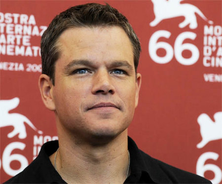 Matt Damon más cerca de los 40