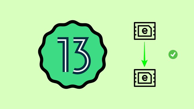 Android 13 Esim